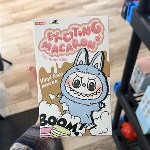 Pop Mart Exciting Macaron Vinyl Face Toy - Blue